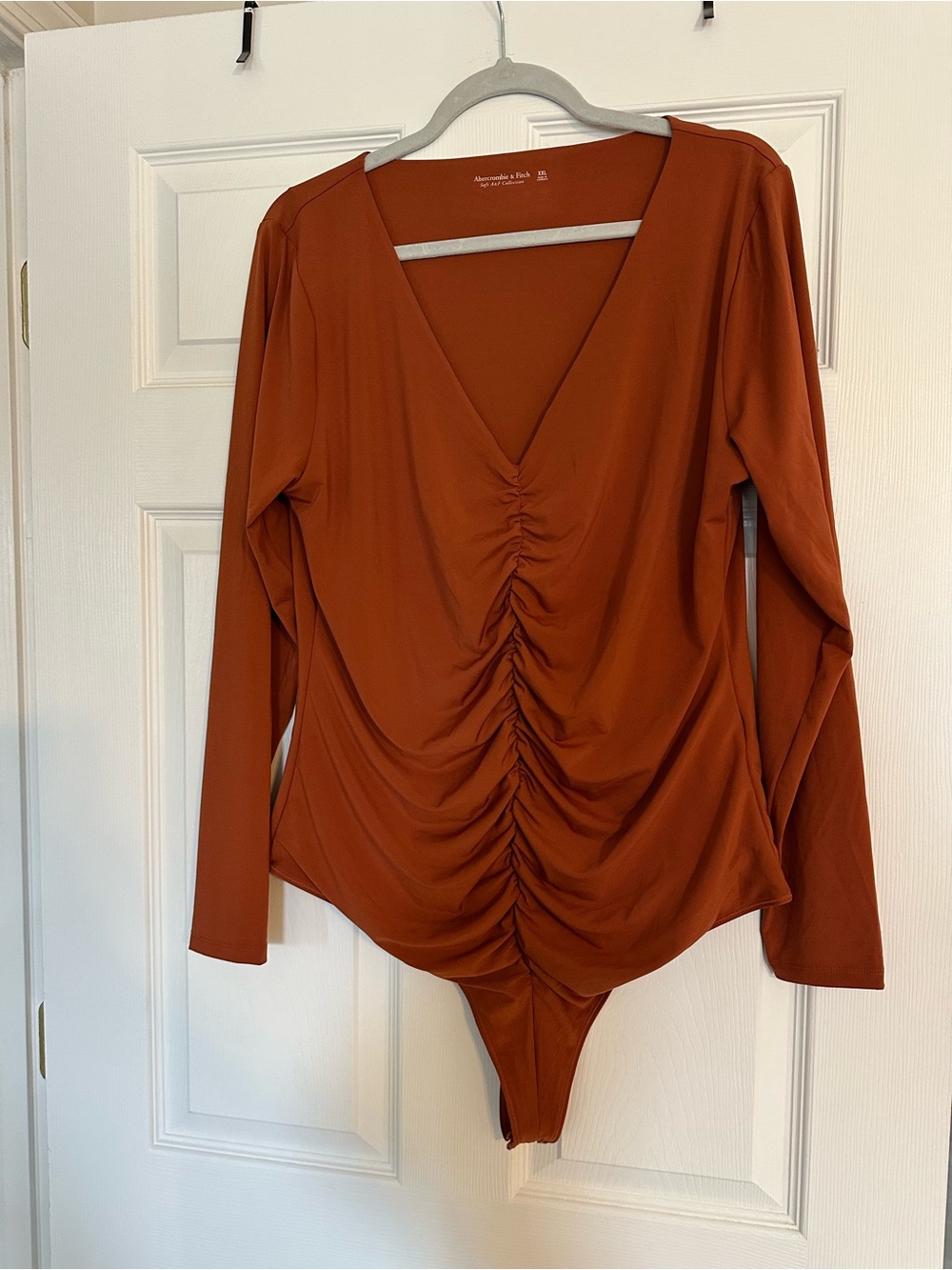 NWT Abercrombie & Fitch Rust Bodysuit - A-Line Soft Fabric